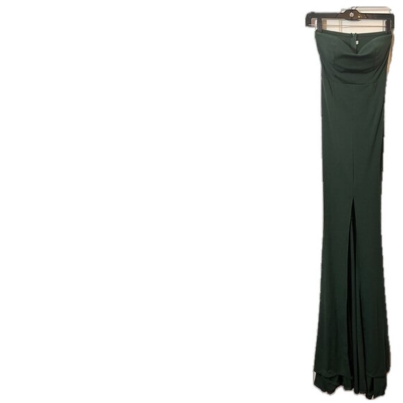 Strapless Split Dress Elegant Women's Evening Dress - Picture 1 of 1